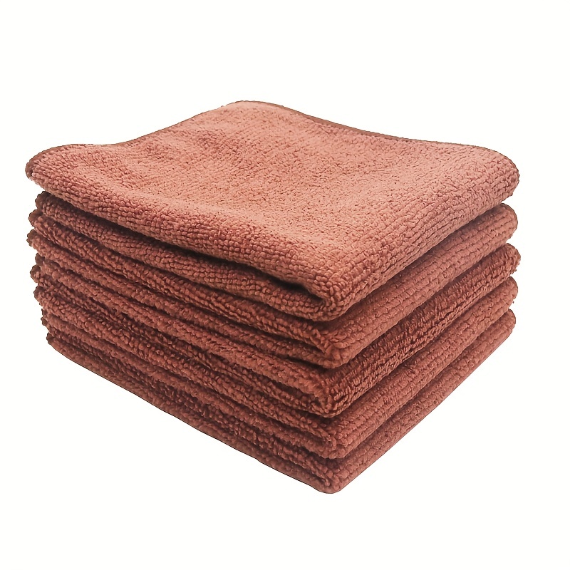 10 pcs Microfiber Cleaning Cloth Bar Rags Tea Towel Hand Towels
