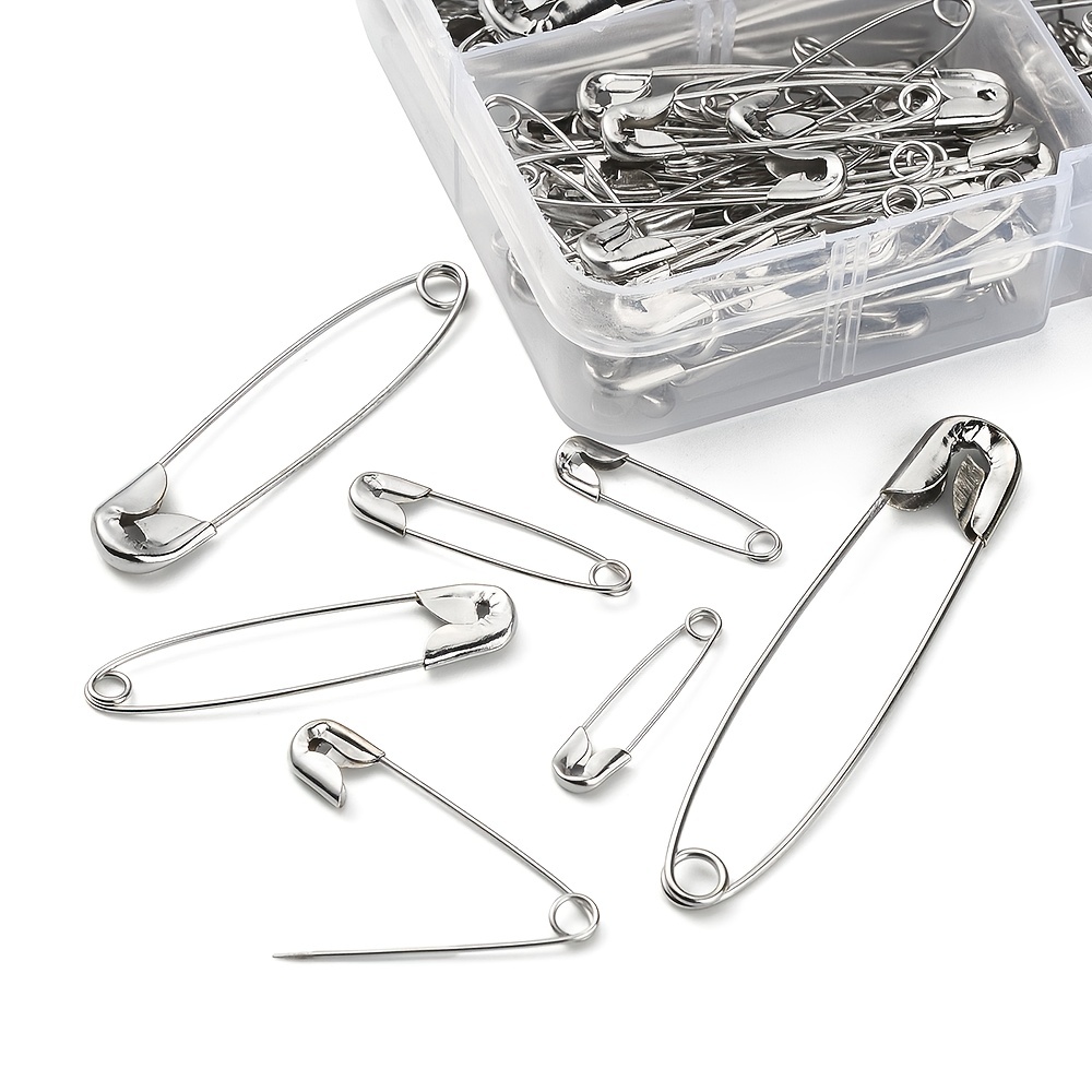 Safety Pins With 6 Sizes/Box About 220pcs, Sewing Supplies