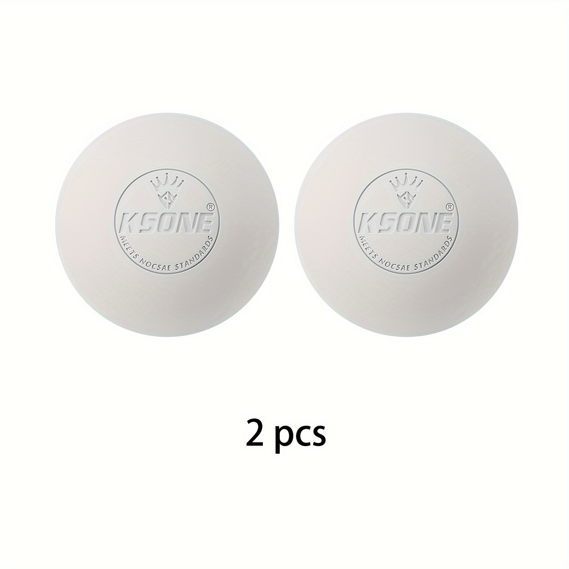 No-Bounce Practice Lacrosse Balls - 2 Pack