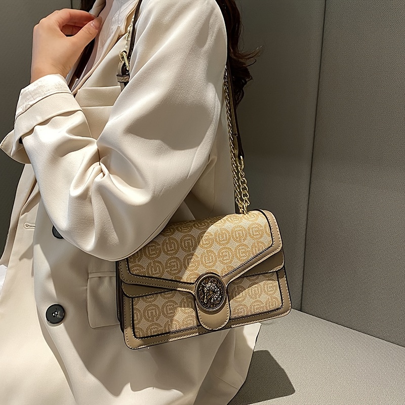 Fashion Geometric Embossed Crossbody Bag, Solid Color Flap Phone Bag,  Perfect Shoulder Bag For Daily Use - Temu