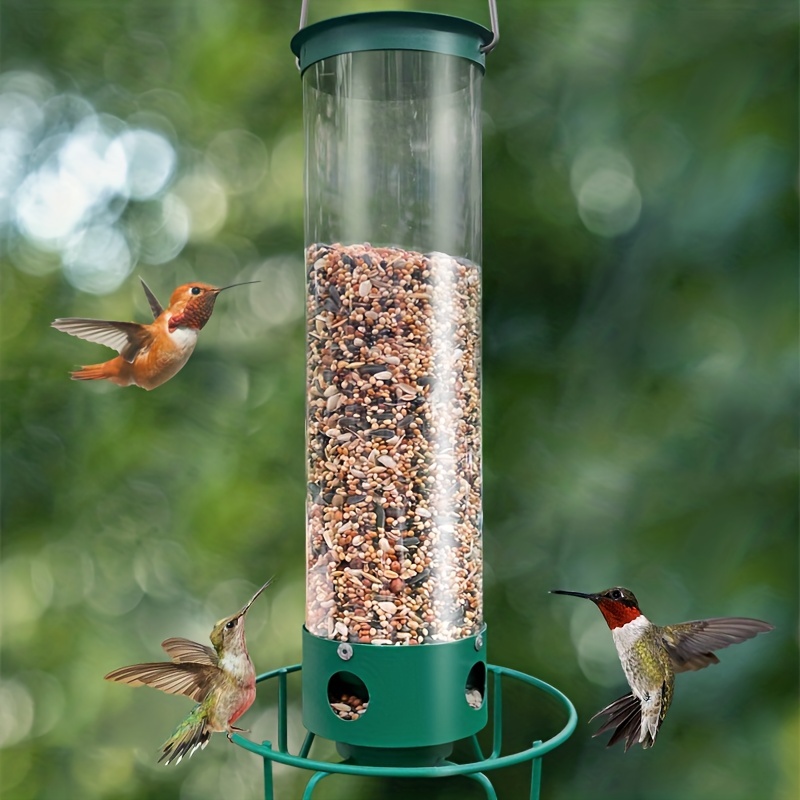 Confrontal Bird-Mangeoire pour colibris, Distributeur d'eau automatique,  Nourriture pour oiseaux, Bain d'oiseaux sauvages