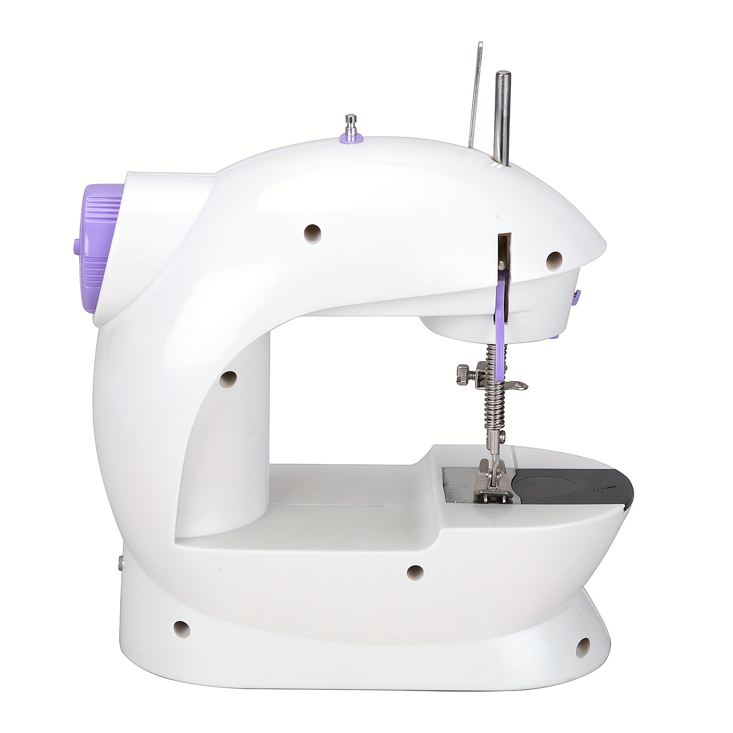 Household Mini Sewing Machines Handheld Sewing Machine With Light Cutter  Foot Pedal Portable Night Light Sewing Machine sewing - AliExpress