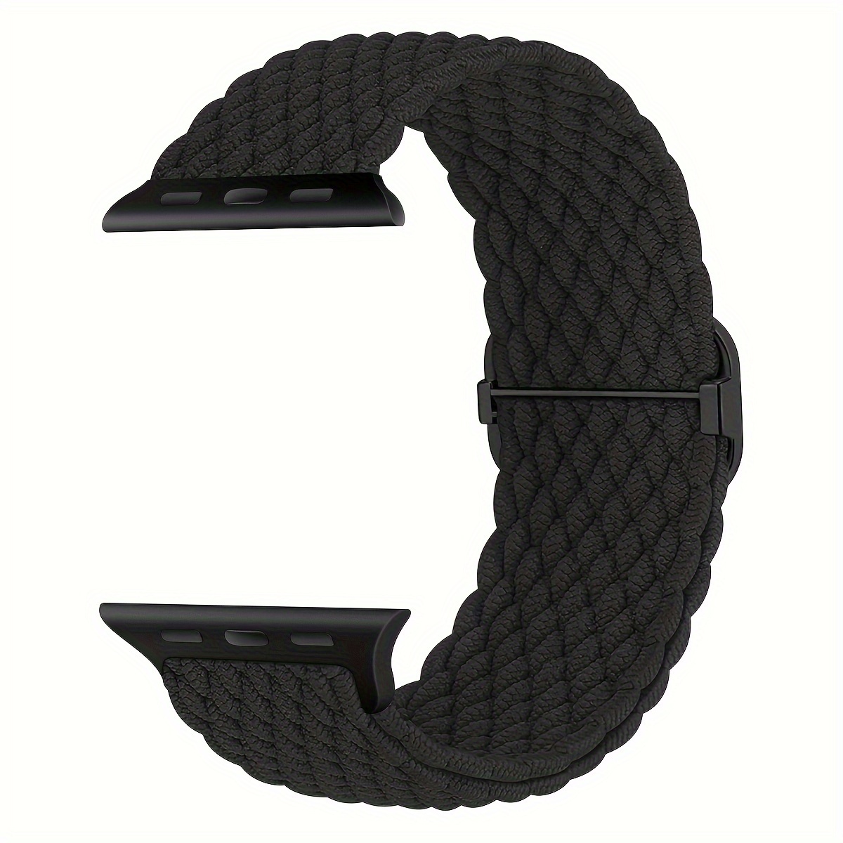 BRAIDED ELASTIC Watch Band Soft Nylon Strap Adjustable Sport