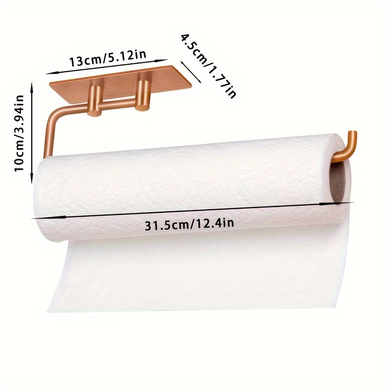 GOLD TOILET ROLL HOLDER - Golden