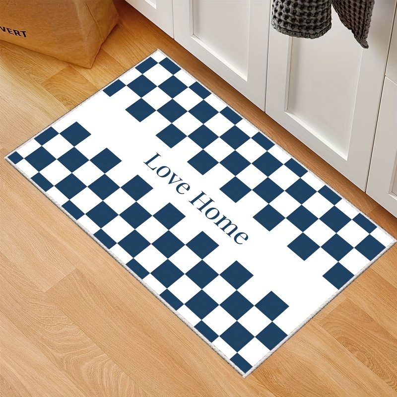 Checkerboard Kitchen Mat