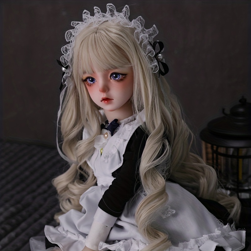 Articulated Doll High Tpe Body+pvc Head Diy Make Replacement Temu