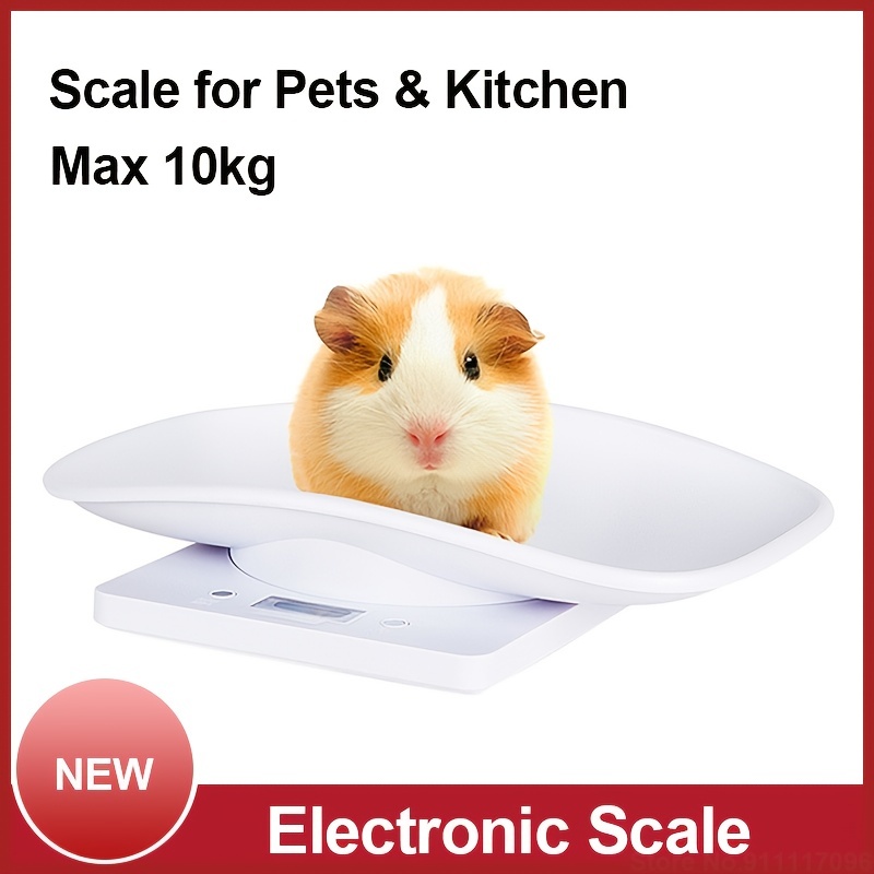 Scale Weight Pet Digital Baby Puppy Dog Scales Infant Small Weighing Food  Measure Tool Dogs Whelping Precision Kitten 