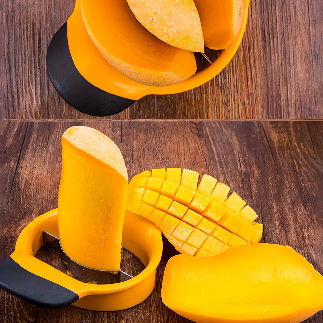 1pc, Stainless Steel Mango Slicer, Fruit Divider, Mango Knife