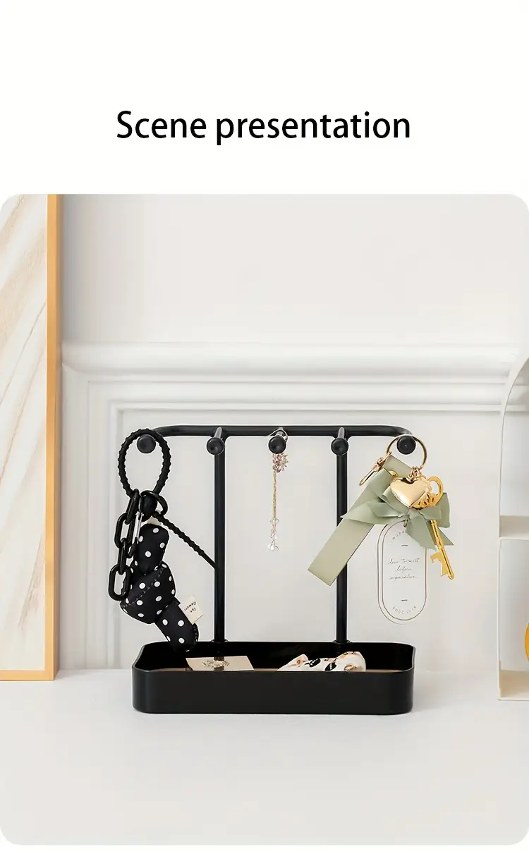 1 шт. ожерелье, кольцо, серьги, стойка, аксессуары для волос, изысканная витрина, детали 8