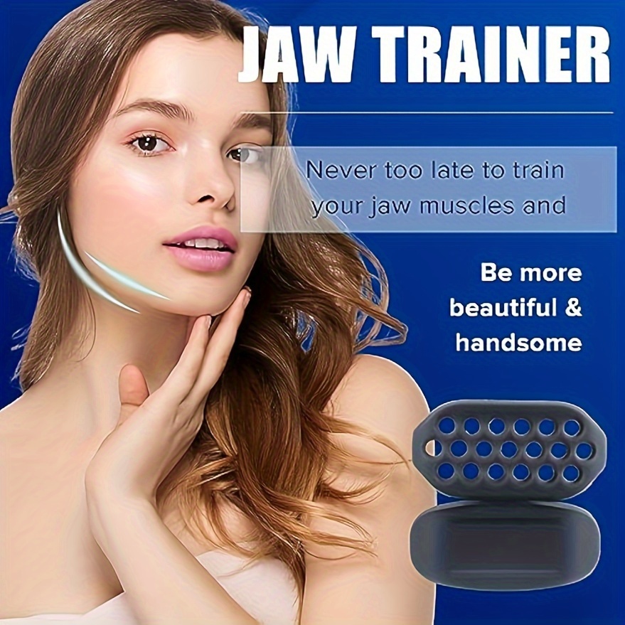6 Pcs Jaw Exerciser for Men Women, Jawline Exerciser Jaw Trainer