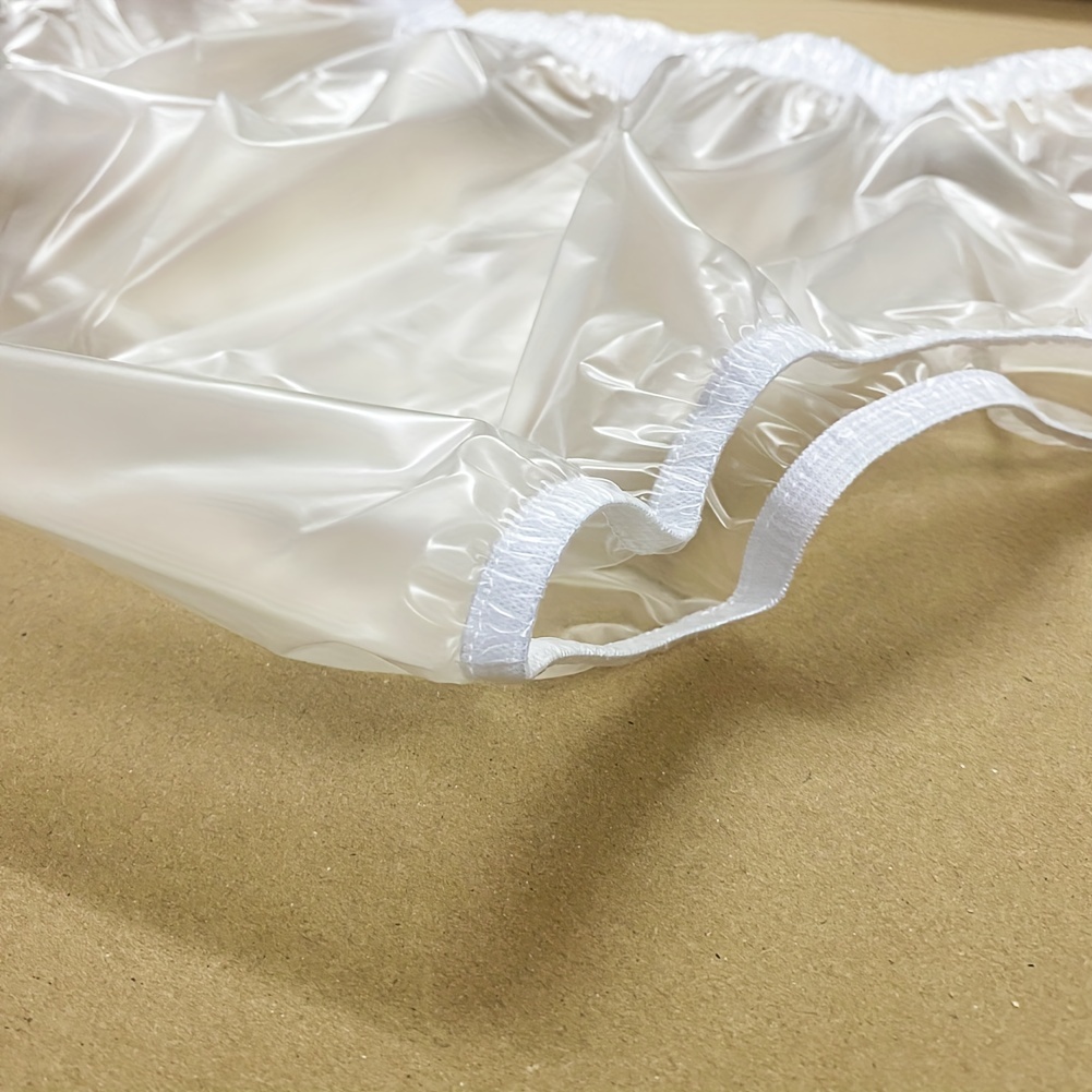 Adult Waterproof Vinyl Incontinence Pants Plastic Knickers