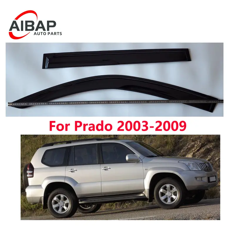 AIBAP Verdickte 4 Stück Für Für Prado 2003-2009 Auto Fenster