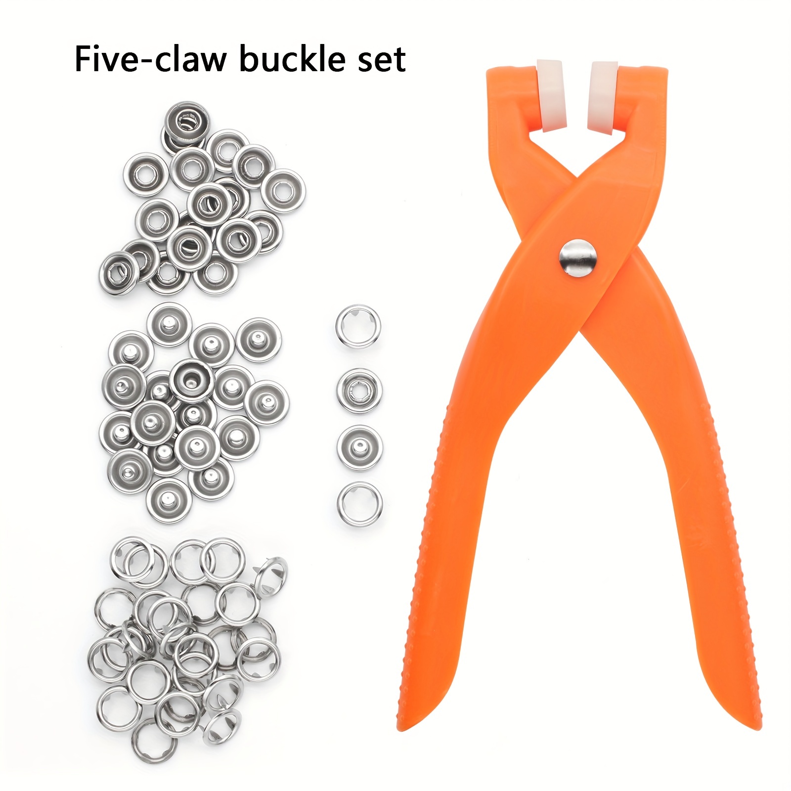 Five claw Snap Button Plier Snap Pliers Automatic Grommet - Temu