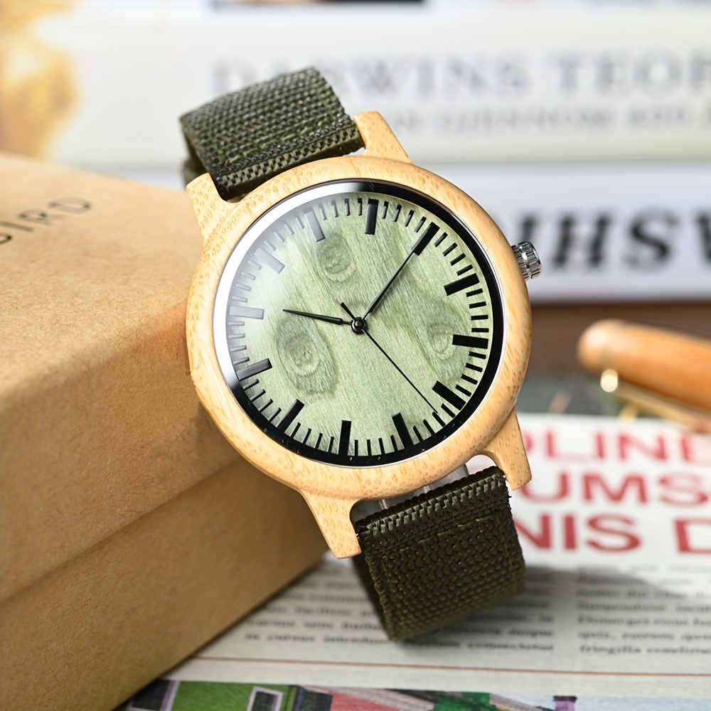 Bamboo watch online mens