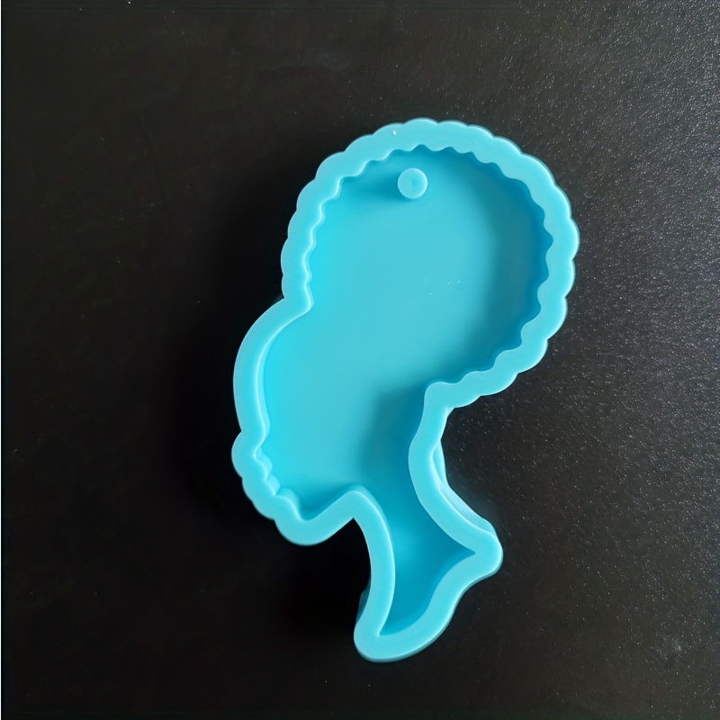 Afro Female Head Silicone Mold Creative Fashion Woman - Temu