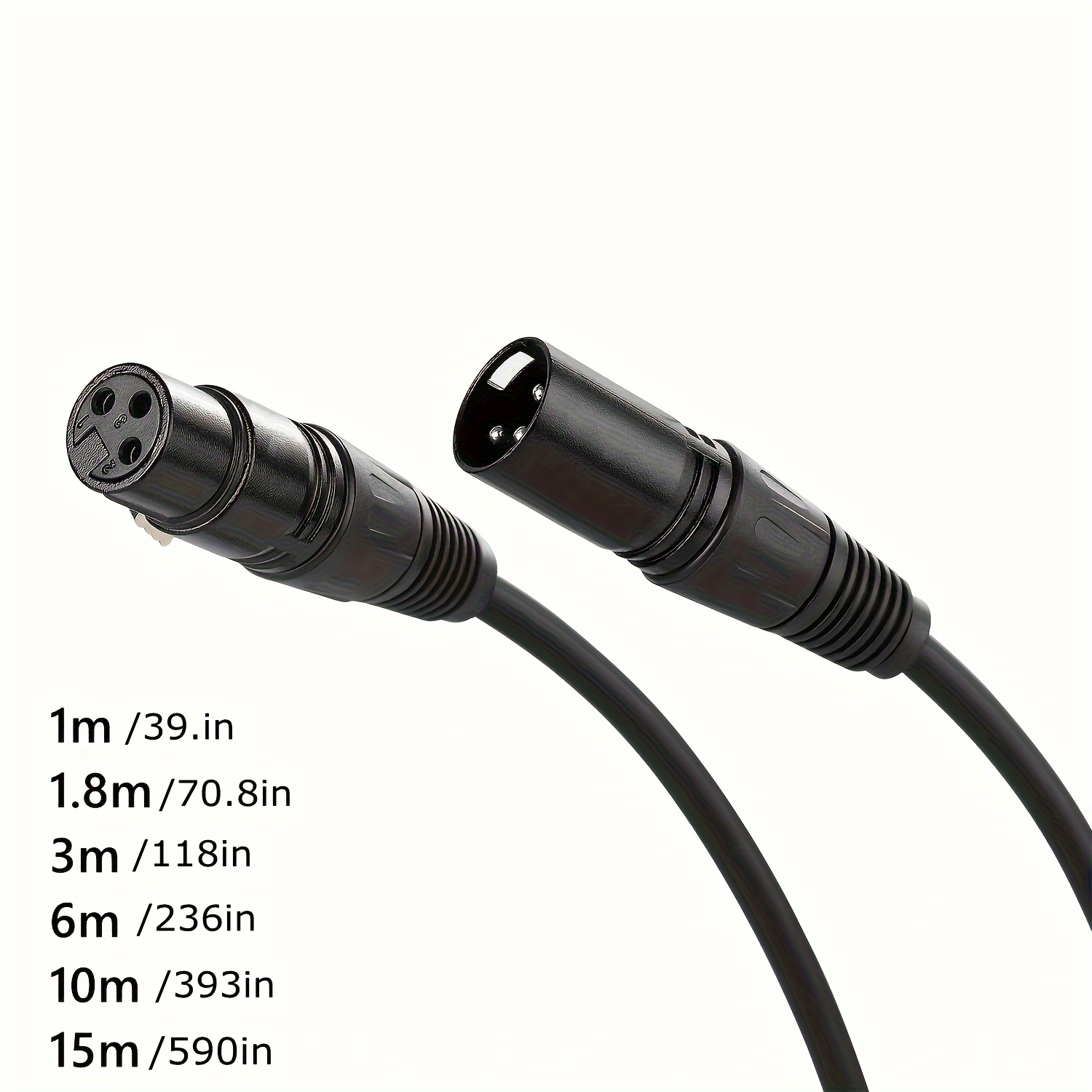 0€84 sur Câble XLR Câble Microphone Mâle vers Femelle, 1m - Montage et  connectique PC - Achat & prix