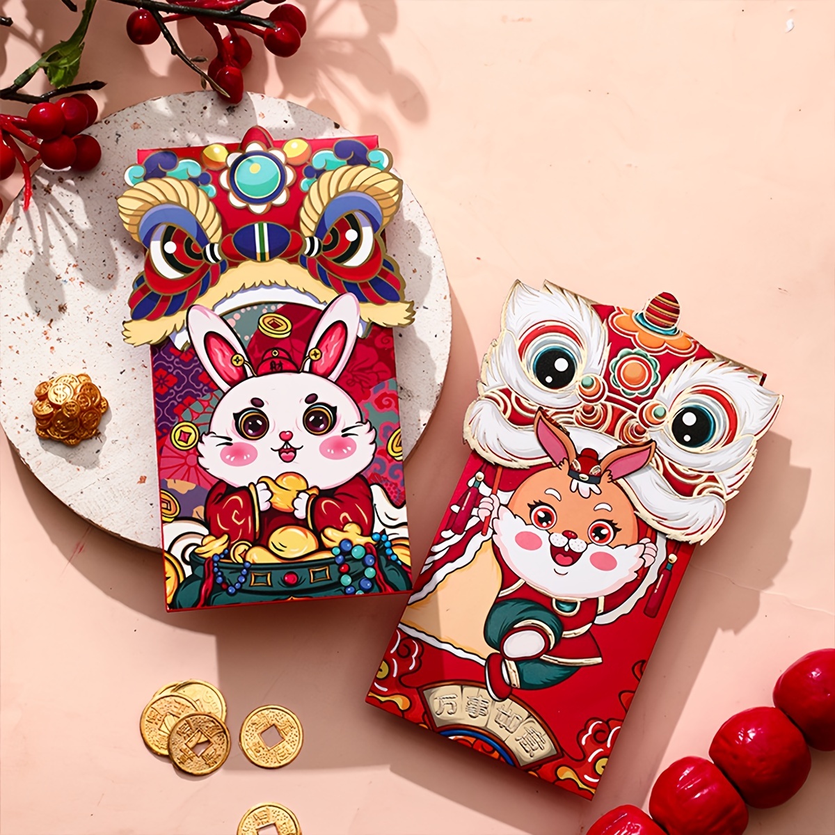 Multiple Creative Gifts Lucky Money Tiger Year Children's Hongbao