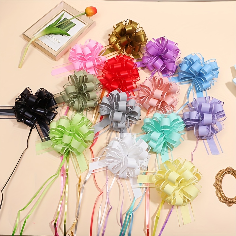 Wholesale Ribbon Bows Colorful Gift Box Decorations Plastic Bag & Carton  Box Bows - China Pull Bow and Bulk Bow Supplies price
