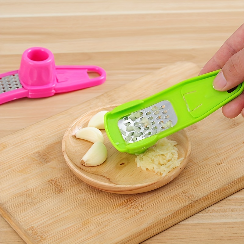 Plastic Garlic Press Garlic Cutter Creative And Portable - Temu