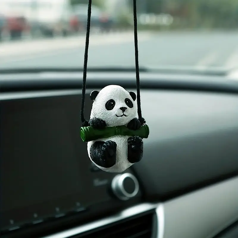 1 Pc Panda Auto Hängende Verzierung Kung Fu Panda Auto Dekoration