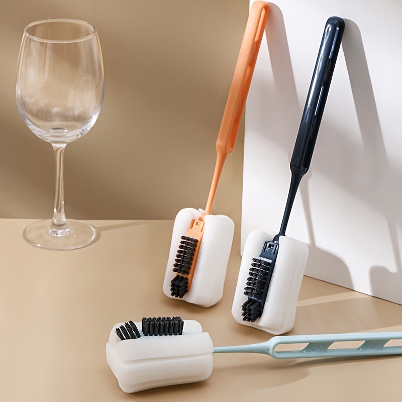 Champagne flute cleaning brush