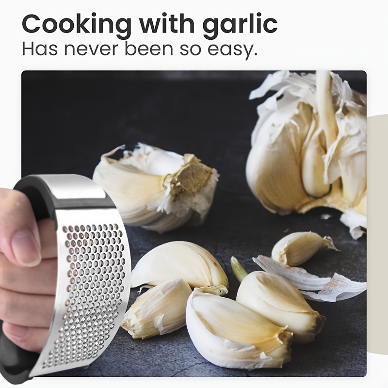 1pc Garlic Slicer Stainless Steel Garlic Slicer Mental Garlic