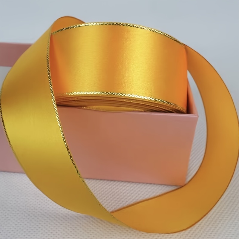 

25 Yards Single-sided Colored Satin Ribbon For Decorating Gifts, Christmas Ornaments, Hair Accessories