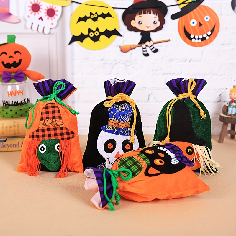 50pcs Nueva Bolsa Regalo Halloween Original Dulces Cinta - Temu