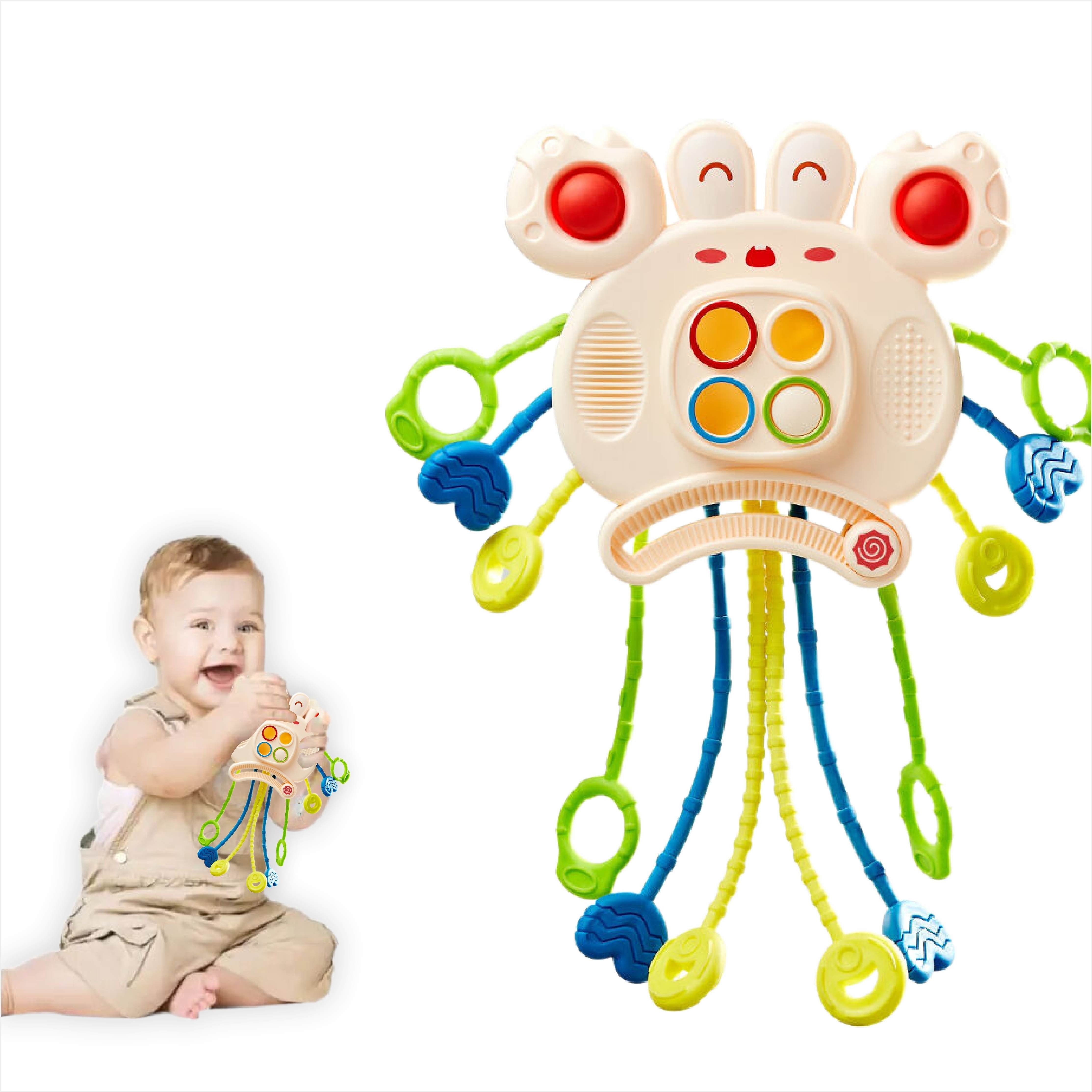 Juguetes Montessori Bebés 3 Meses + Juego Pelotas - Temu