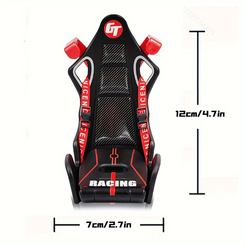 1pc racing seat design car phone bracket carair outlet phone holder car interior accessories gift for men details 3
