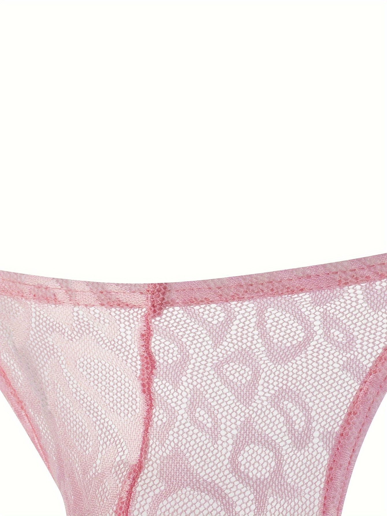 1pc Lingerie for Ladies Sexy Strap Panties Girls Pink Underpants