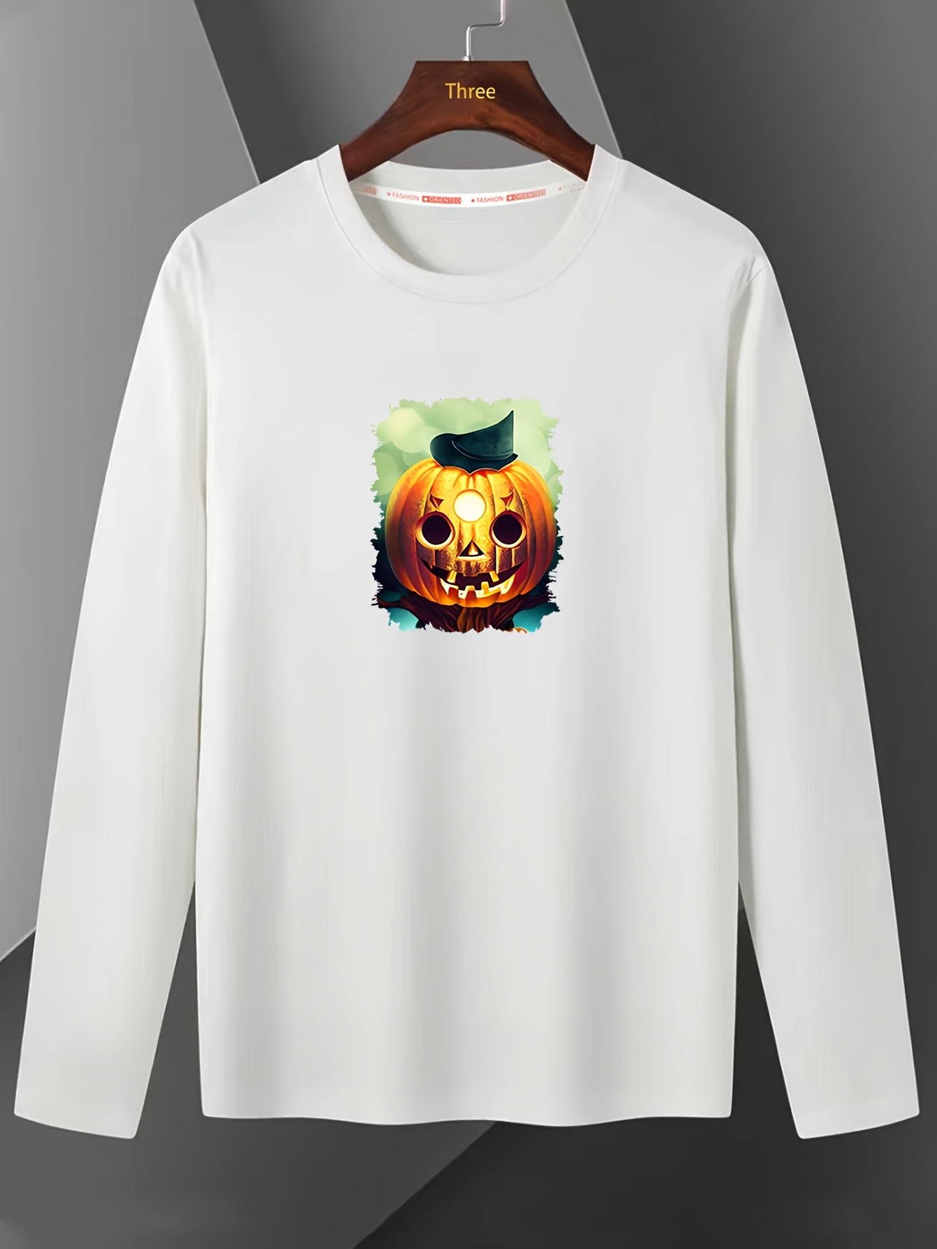 Design de camiseta de abóbora de halloween