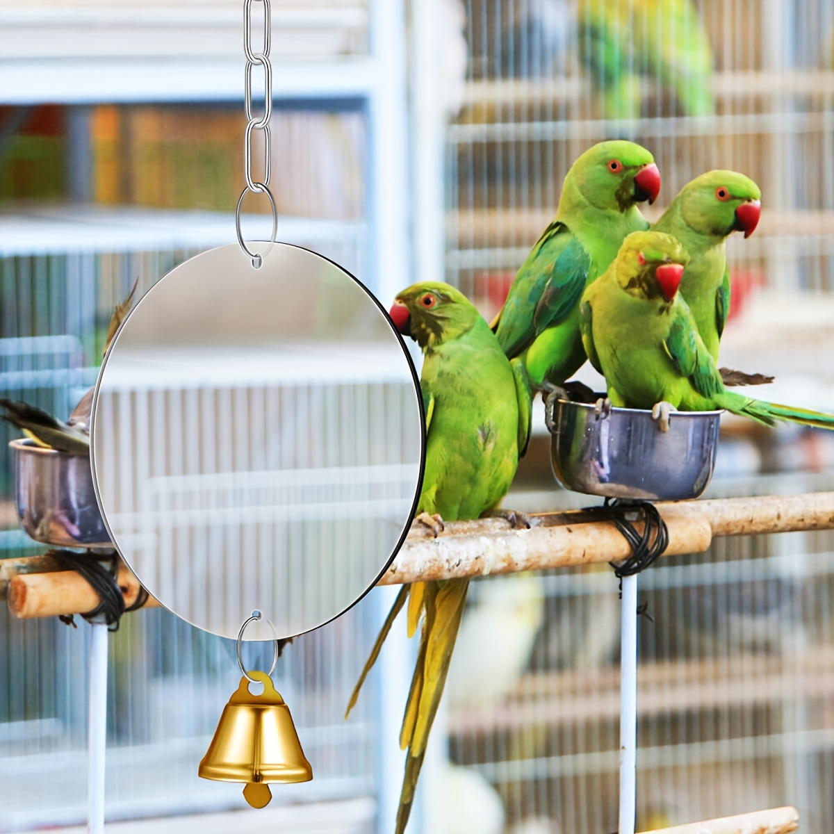 Acrylic parrot toys best sale