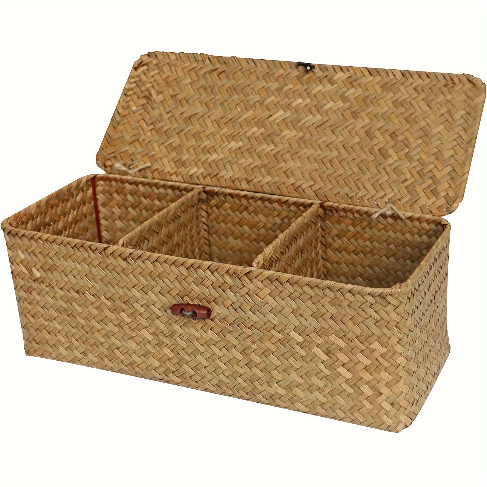 Hand-woven Storage Basket, Home Decor Storage Basket, Baskets For Organizing  Wicker Baskets Storage Baskets Woven Basket Storage Bin Basket Baskets For  Shelves - Temu