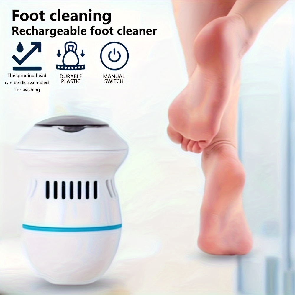 Foot Scrubber Set - 2 Foot Floor Cleaner and 3 Foot File Colossal Feet Rasp  for Dead Skin/Callus Remover in Shower