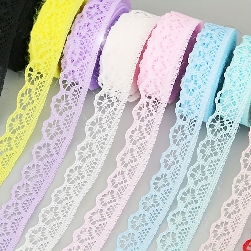 25 Yards Lace Trim Ribbon, 1.2 Inch Wide Vintage