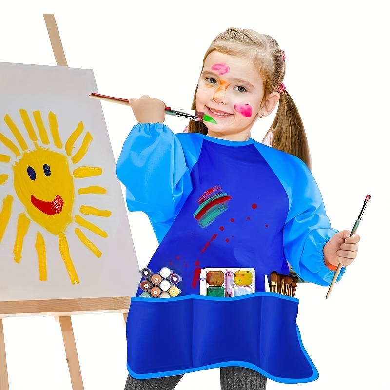 Kids Painting Apron - Temu
