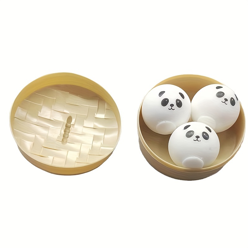 Bear Dumpling Squishy Cute Fidgets Sensory Toys Anxiety - Temu