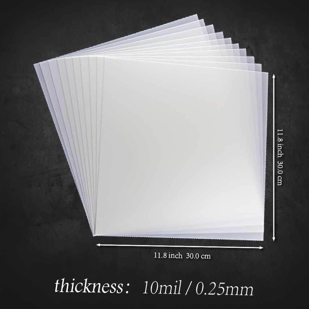 Blank Stencil Material Mylar Template Sheets for Stencil 12x12in 10mil –  The Salty Lick Mercantile