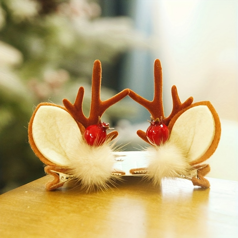 Deer antler shop hair clips