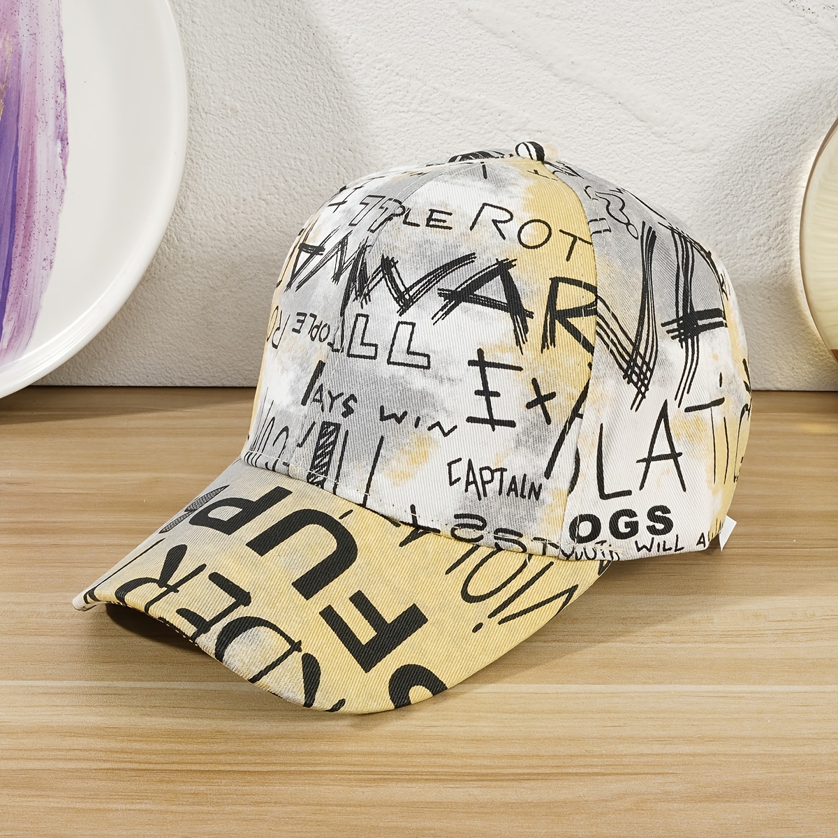 Vintage Graffiti Baseball Cap Snapback Hat