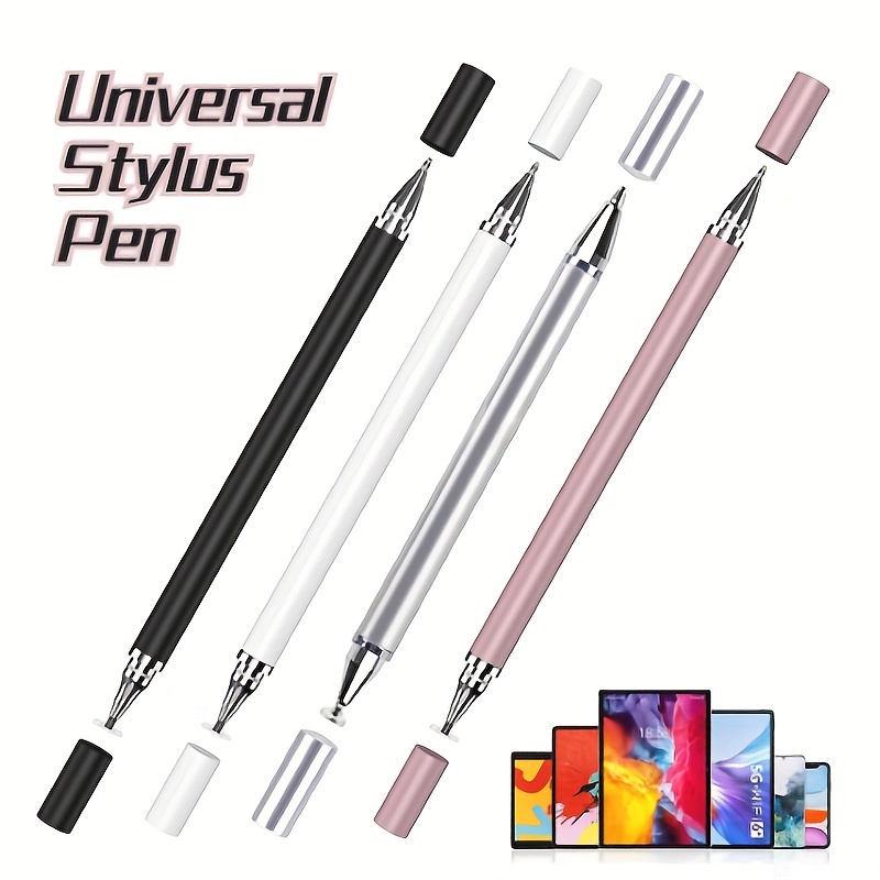 Active Stylus Digital Pen for Touch Screens, Rechargeable 1.5mm Fine Point  Stylus Smart Pencil Compatible with iPhone/iPad Pro/Mini/Air/Android and