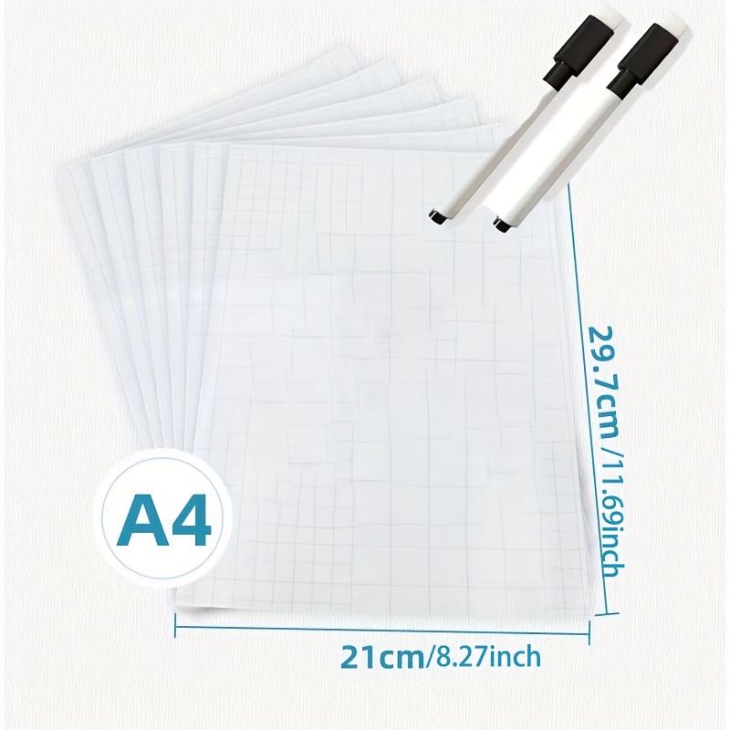 Dry Erase Board Sticker- Whiteboard Stickers-8.27''x11