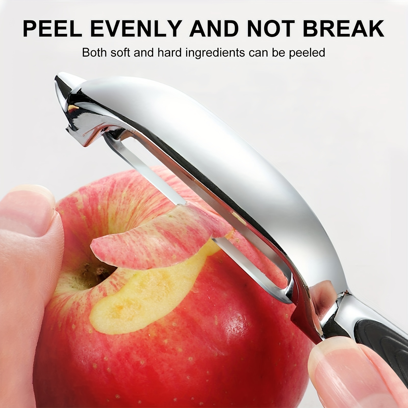 Vegetable Peelers For Kitchen, Potato Peelers For Carrot Veggie Fruit  Non-slip Ergonomic Sharp Blade Peeler - Temu