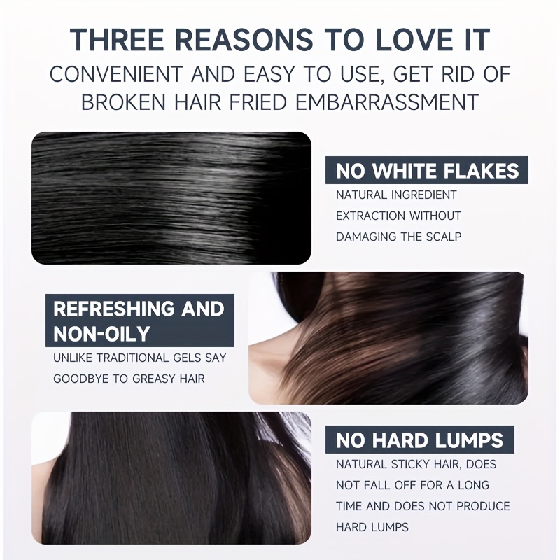 Hair Finishing Stick Shaping Gel Cream for Broken Hair