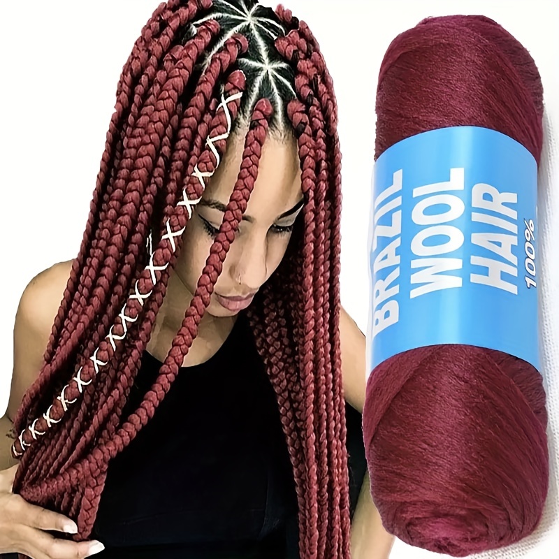 Brazilian Wool Hair Acrylic Yarn 100% Hand Knitting Wool Braiding