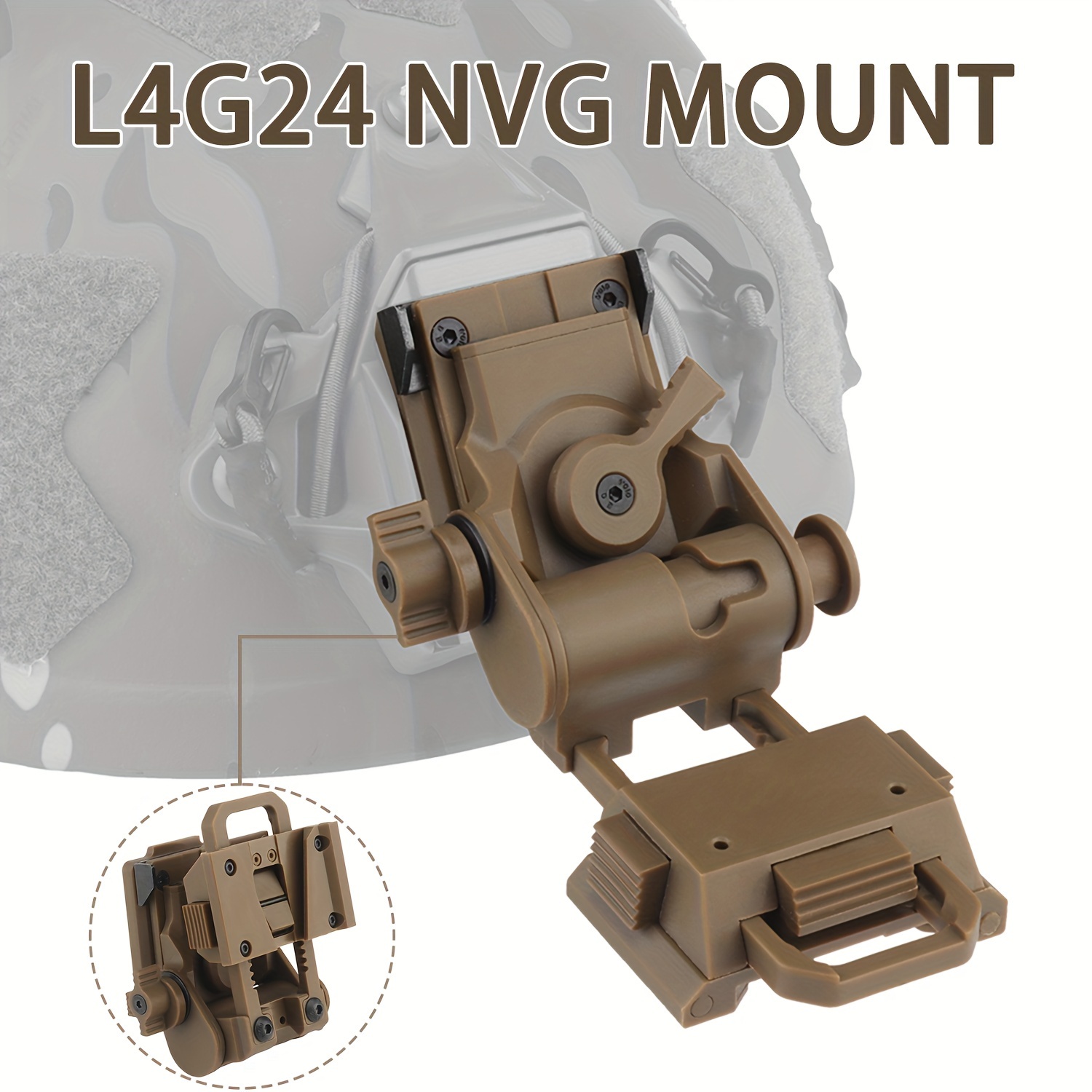 Casque De Lunettes De Vision Nocturne Rhino Arm Mount Pour Paintball NVG  PVS 7 14 