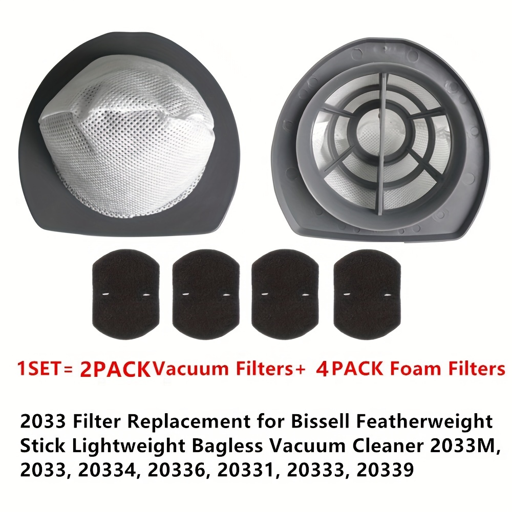 PVF110 Replacement Filters for Black&Decker BDH2000PL Pivot Vacuum, 4 Pack  - AliExpress