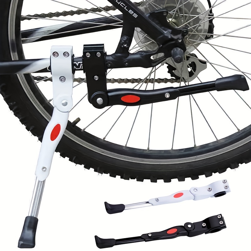 

1pc Adjustable Kickstand For Bike Bicycle, Kickstand Center Mount For Bicycles, Aluminum Alloy Kickstands, Garage Supplies