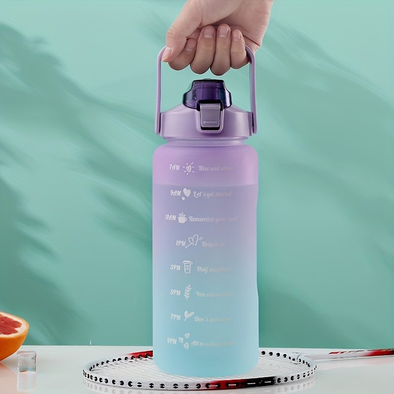 2023 Nouvelle bouteille d'eau extérieure en plastique de grande capacité  avec graduation - Chine Tasse à eau sans BPA et tasse à eau portable prix